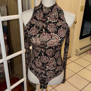 Cold Shoulder Bodysuit